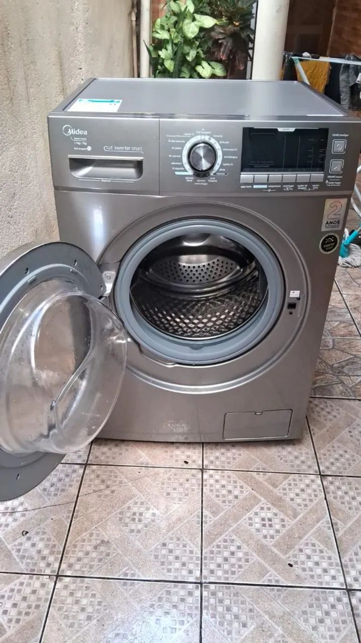 Lava e Seca Midea 11kg/7kg inox - Foto 2