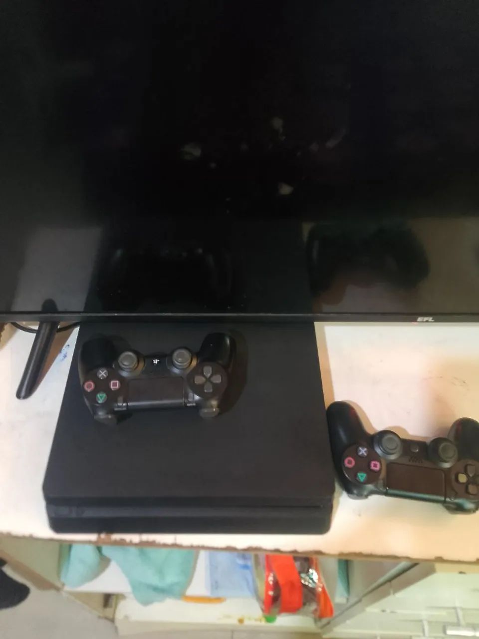 Ps 4 slim todo perfeito único dono  - Foto 5