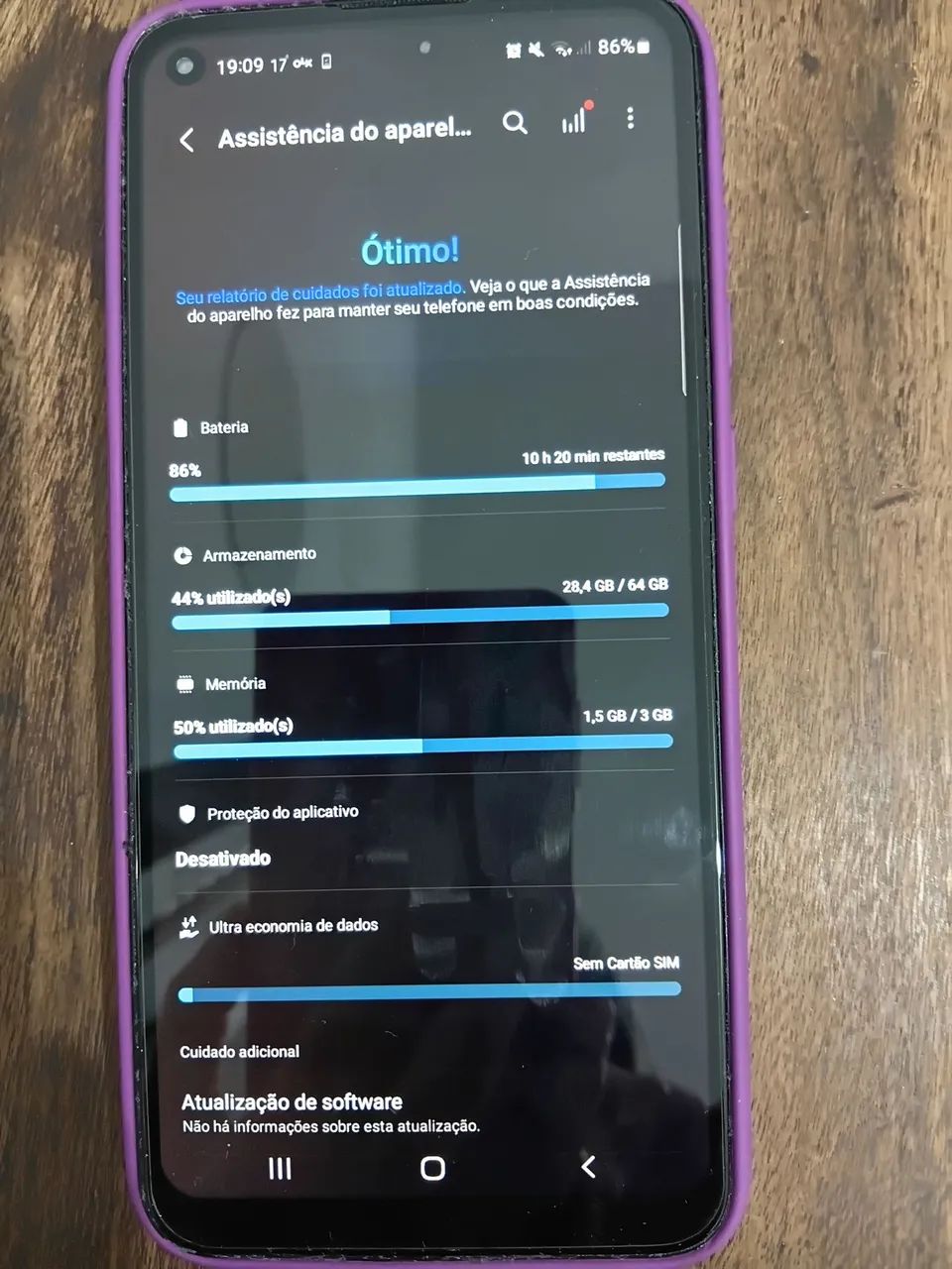 samsung a11 com defeito - Foto 3
