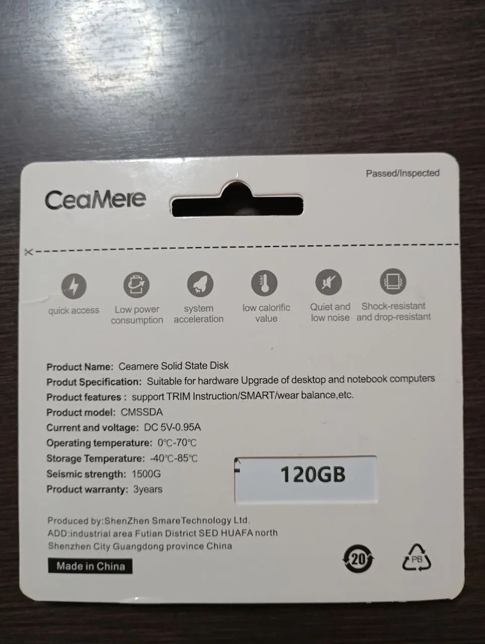 SSD ceamere 120gb.. - Foto 2