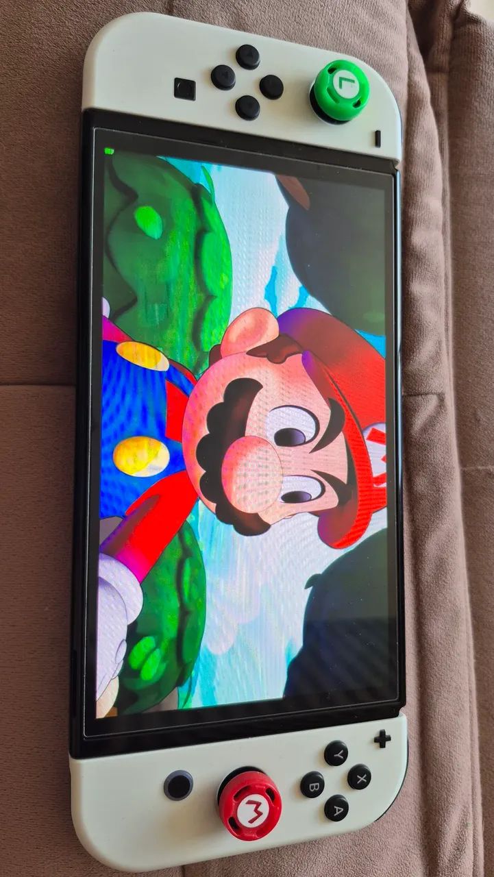 Vendo nintendo switch oled desbloqueado 256gb - Foto 3