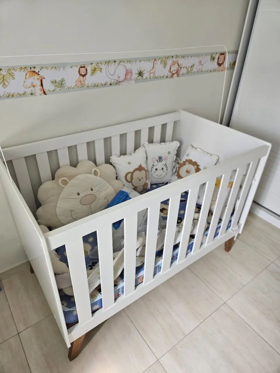 Berço Americano + Colchão Ortobom  - Foto 3