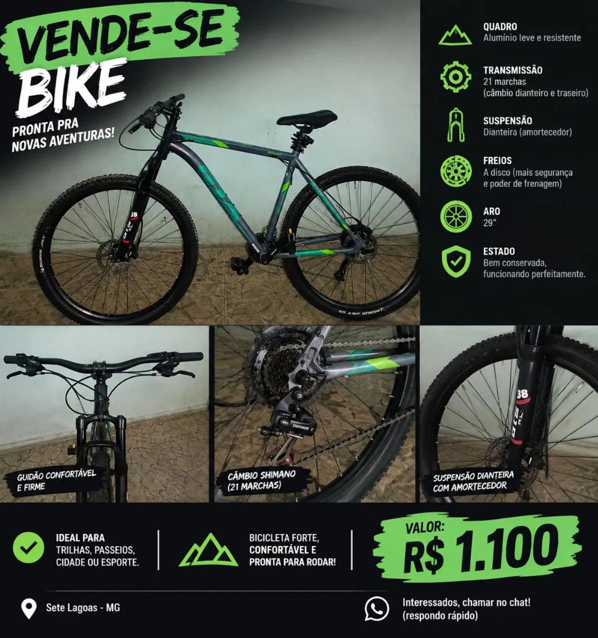 Bicicleta  Aro 29