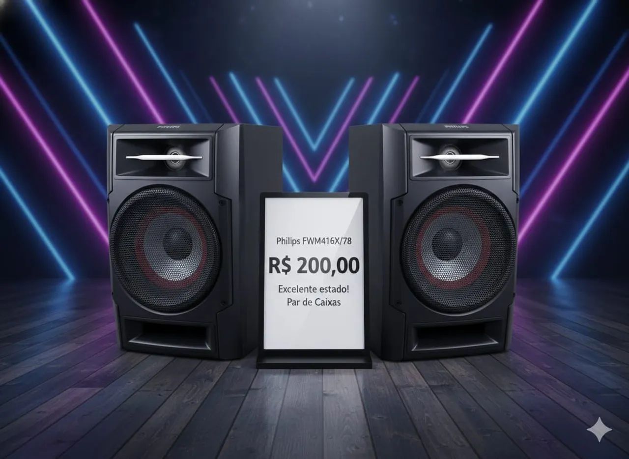 Caixas de Som Philips