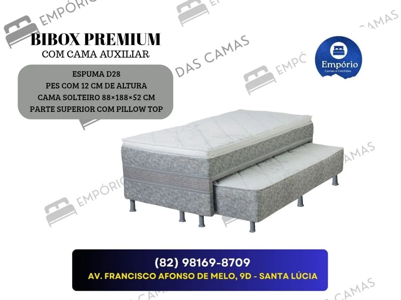 Camas conjugadas com base auxiliar  - Foto 3