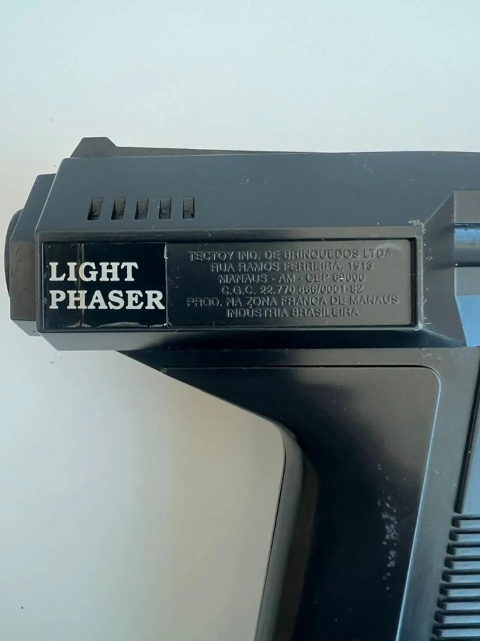 Pistola Light Phaser Master System Tec Toy - Testada e Funcionando 100% - Foto 3