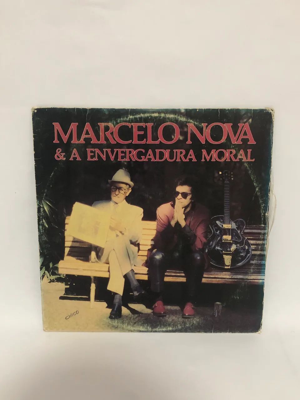 Lp Marcelo Nova  E A Envergadura Moral Usado -1988 - Foto 3
