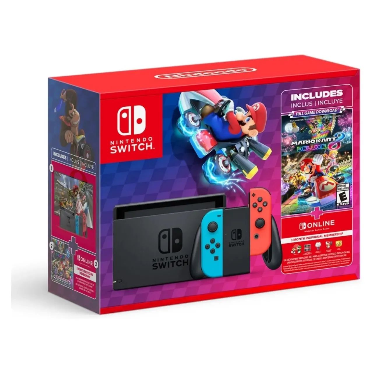 Nintendo Switch com com controle extra - 4 meses de uso