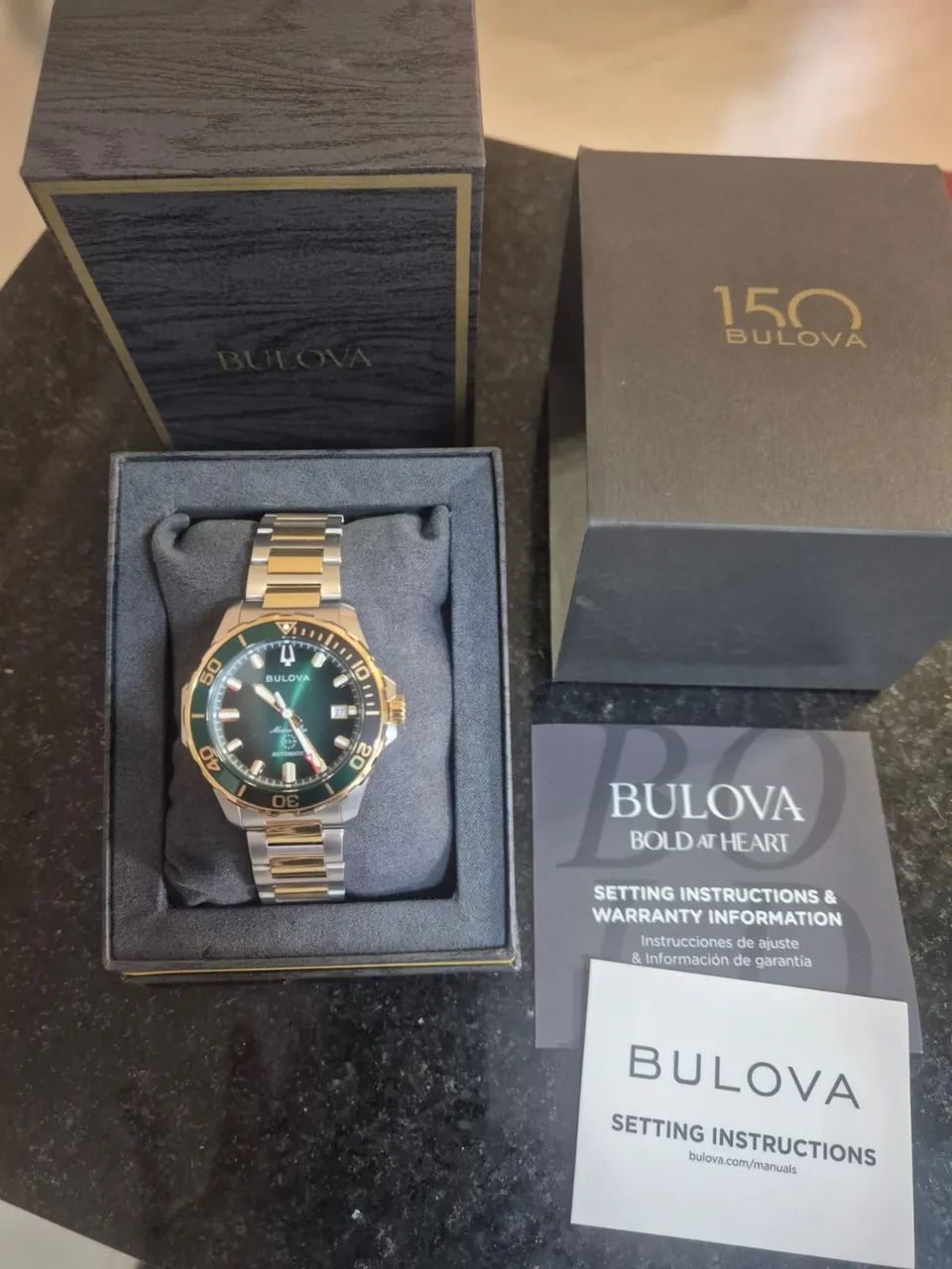 Relógio Bulova Marine Star Automático 98B467 - Foto 3
