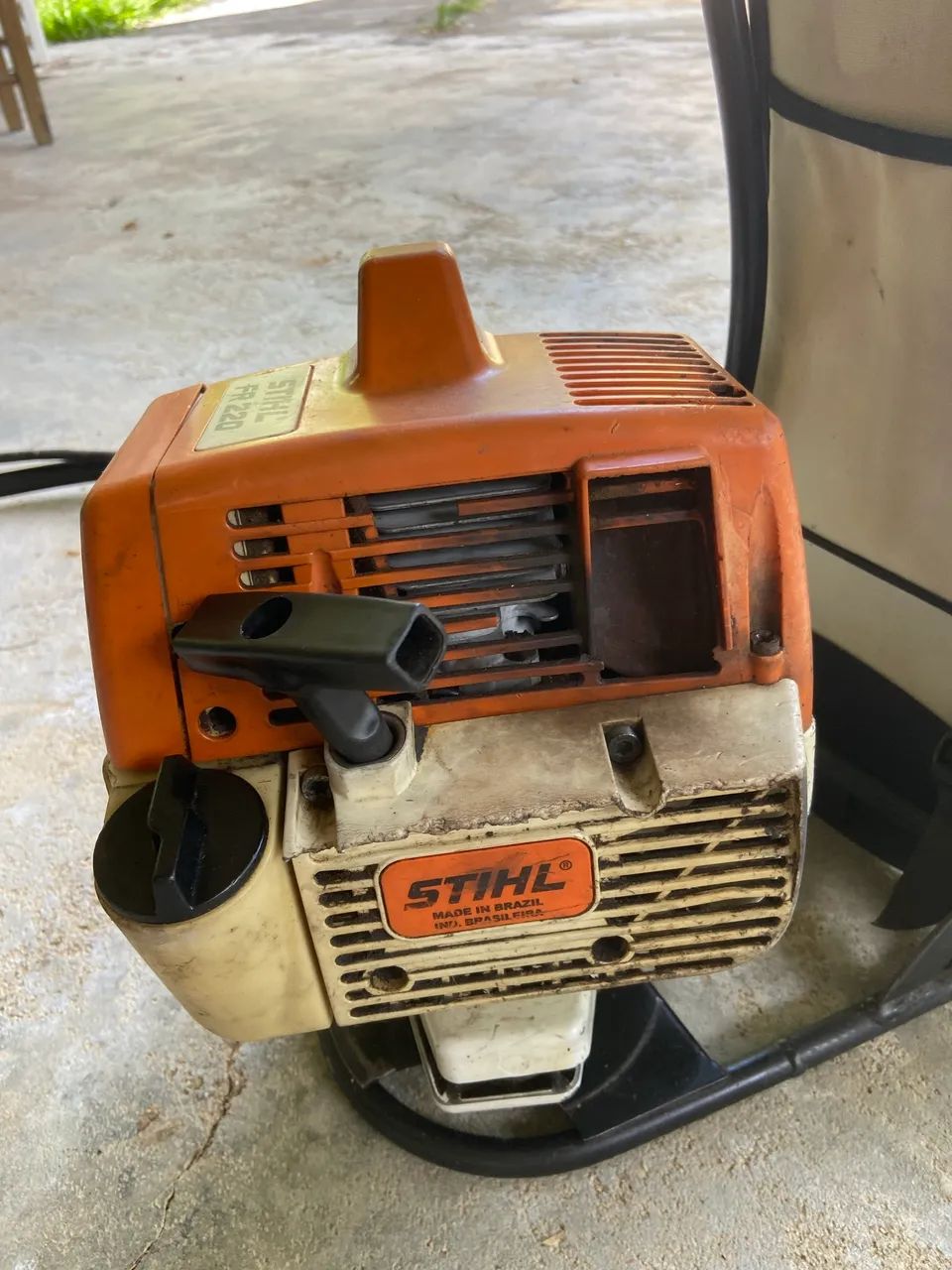 Roçadeira costal fr 220 stihl  - Foto 2