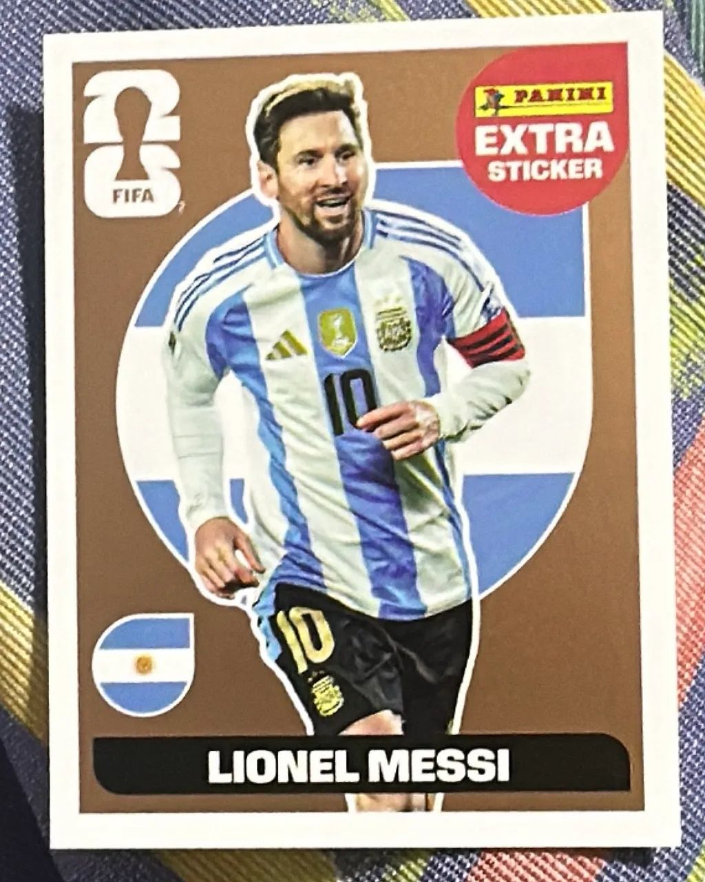 Figurinha Extra Lionel Messi -Copa Do Mundo 2026
