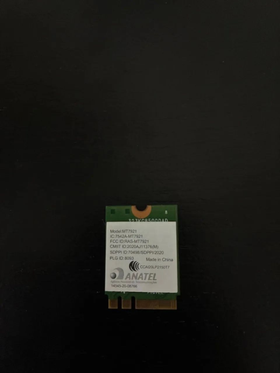 Placa Rede M2 Mediatek Mt7921 Wifi6 Acer Nitro 5 An515-45 - Foto 2