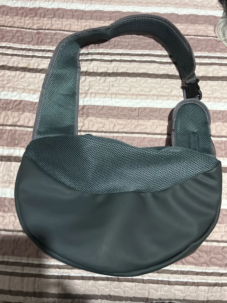 Bolsa canguru transversal para transporte de pets  - Foto 4