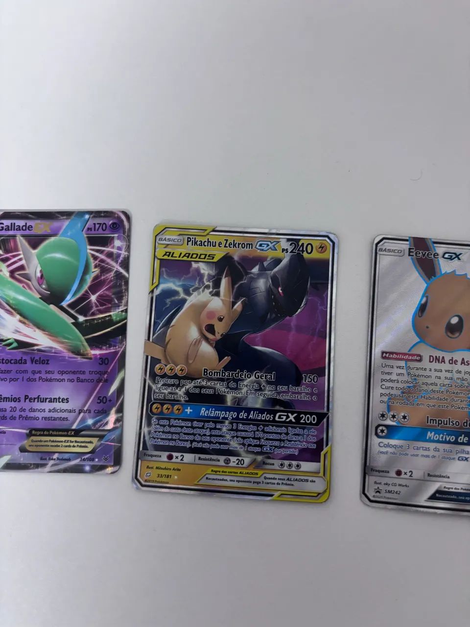 Conjunto de cartas de Pokémon raras  - Foto 4