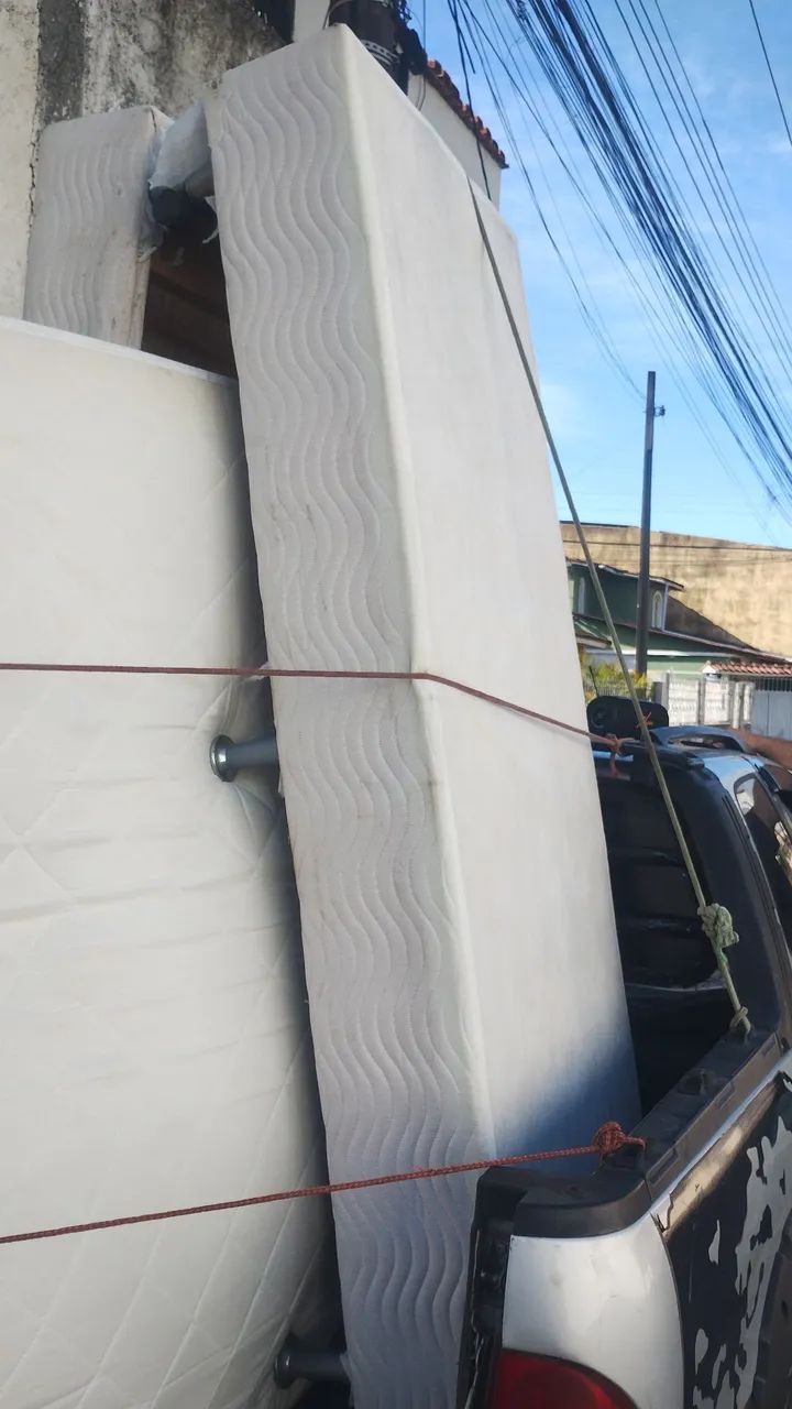 cama Box(Casal)com colchão  de molas ensacadas - Foto 3