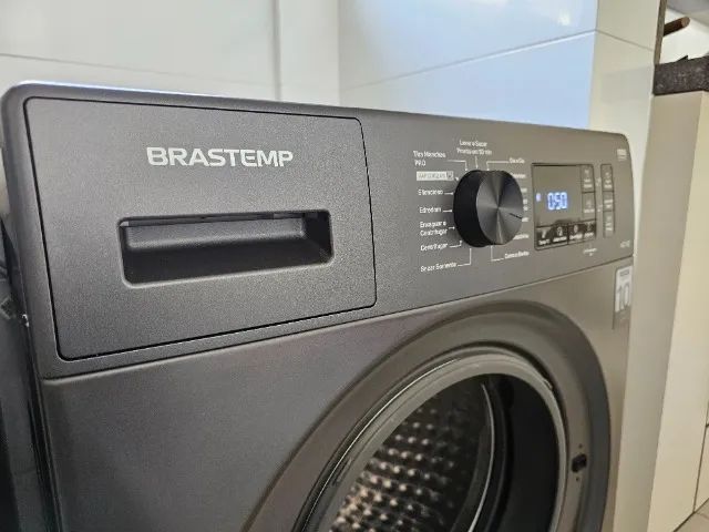 Lava e Seca Brastemp 10 kg BNO10AS Titanium - igual a nova - Foto 3