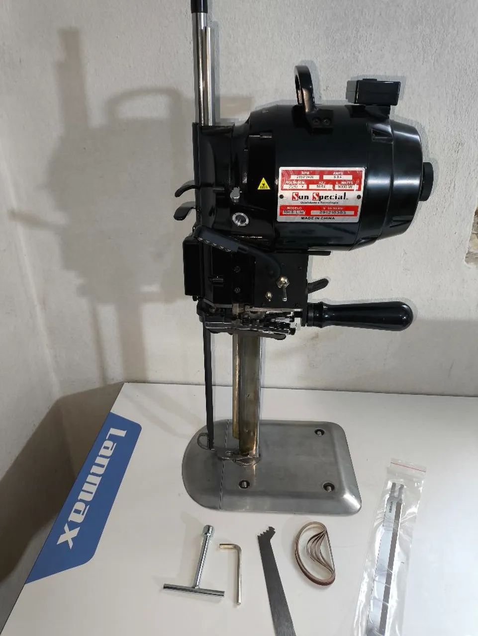 Máquina de corte faca 10 polegadas  - Foto 3