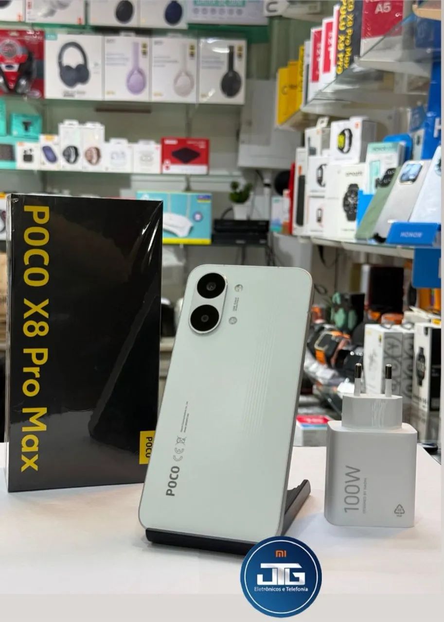 Poco X8 Pro Max - 12GB Ram 512GB Armazenamento Interno