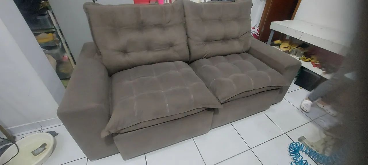 VENDE SE RETRÁTIL E RECLINÁVEL SEMI NOVO  - Foto 5