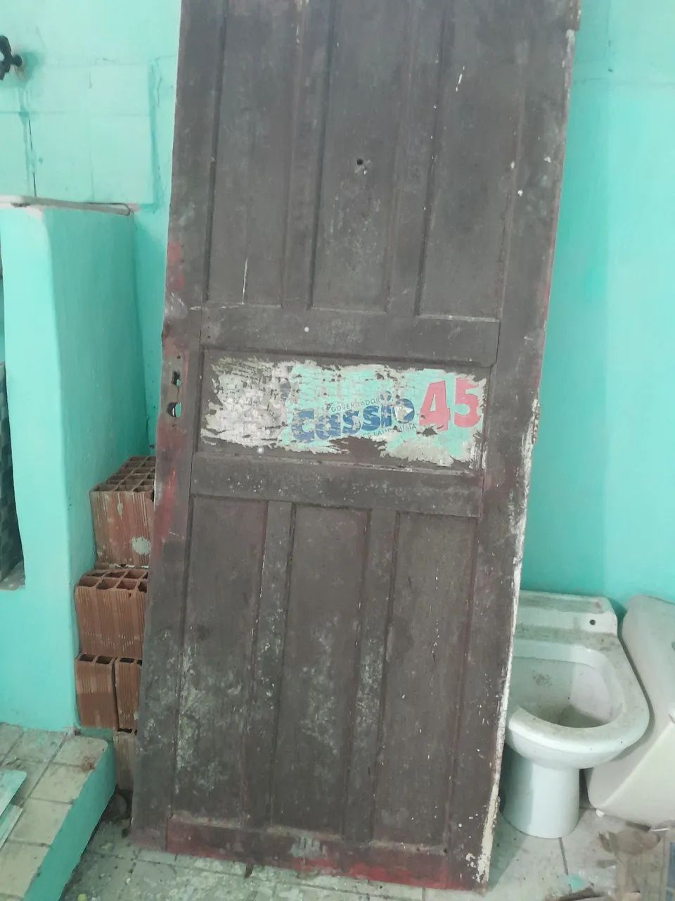 Porta e materiais 