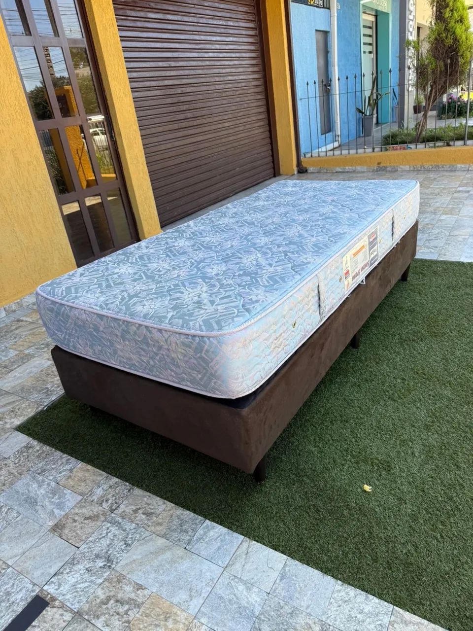 Cama de Solteiro PROBEL SEMINOVA TOP - Entrego!  - Foto 2