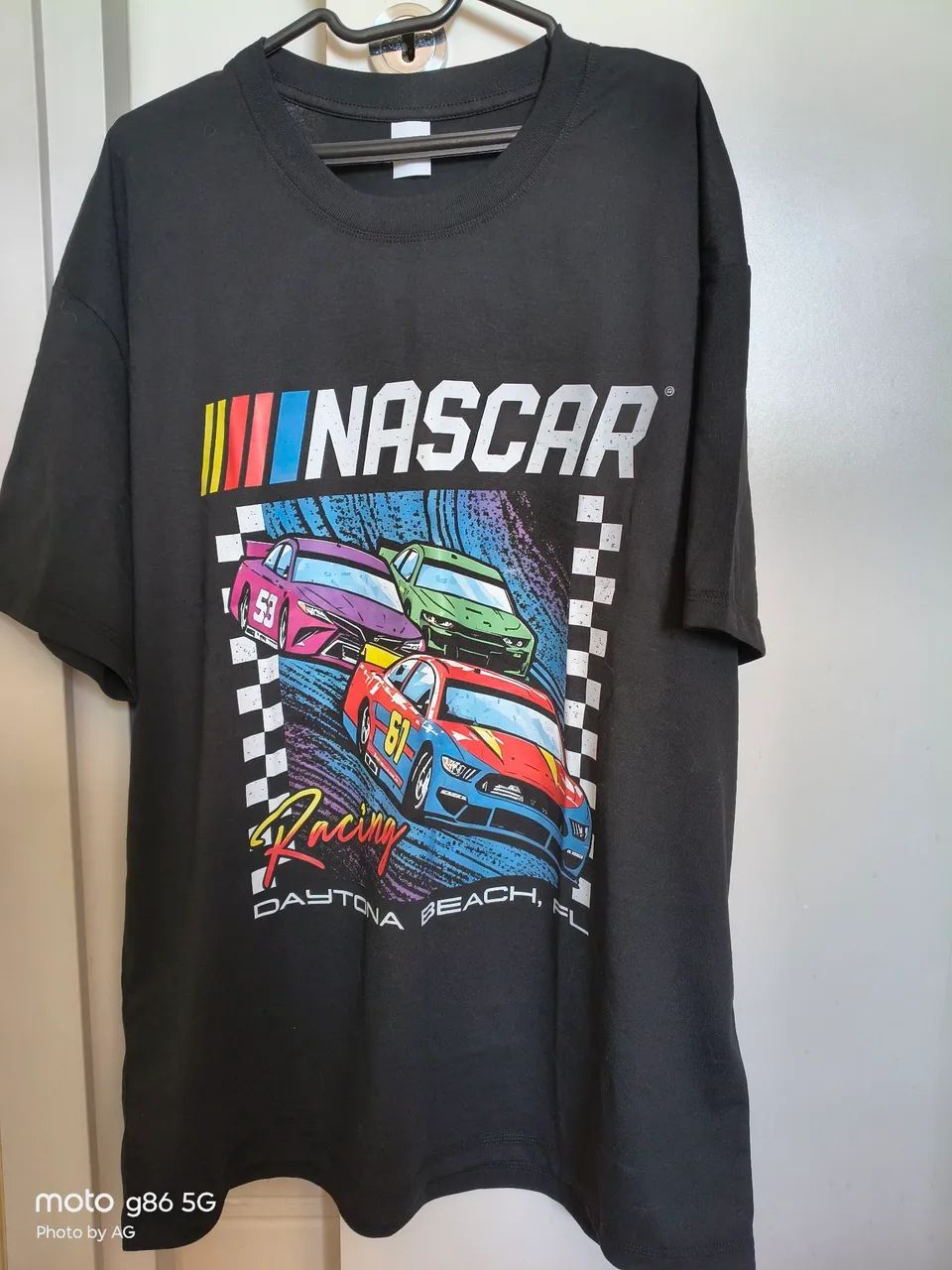 Camiseta corrida Nascar