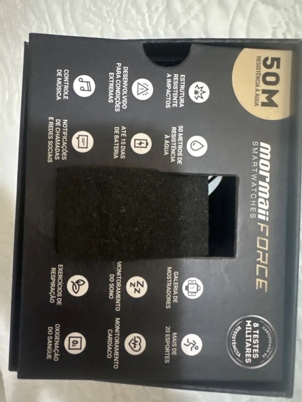 Relógio smartwatches mormaii force - Foto 4