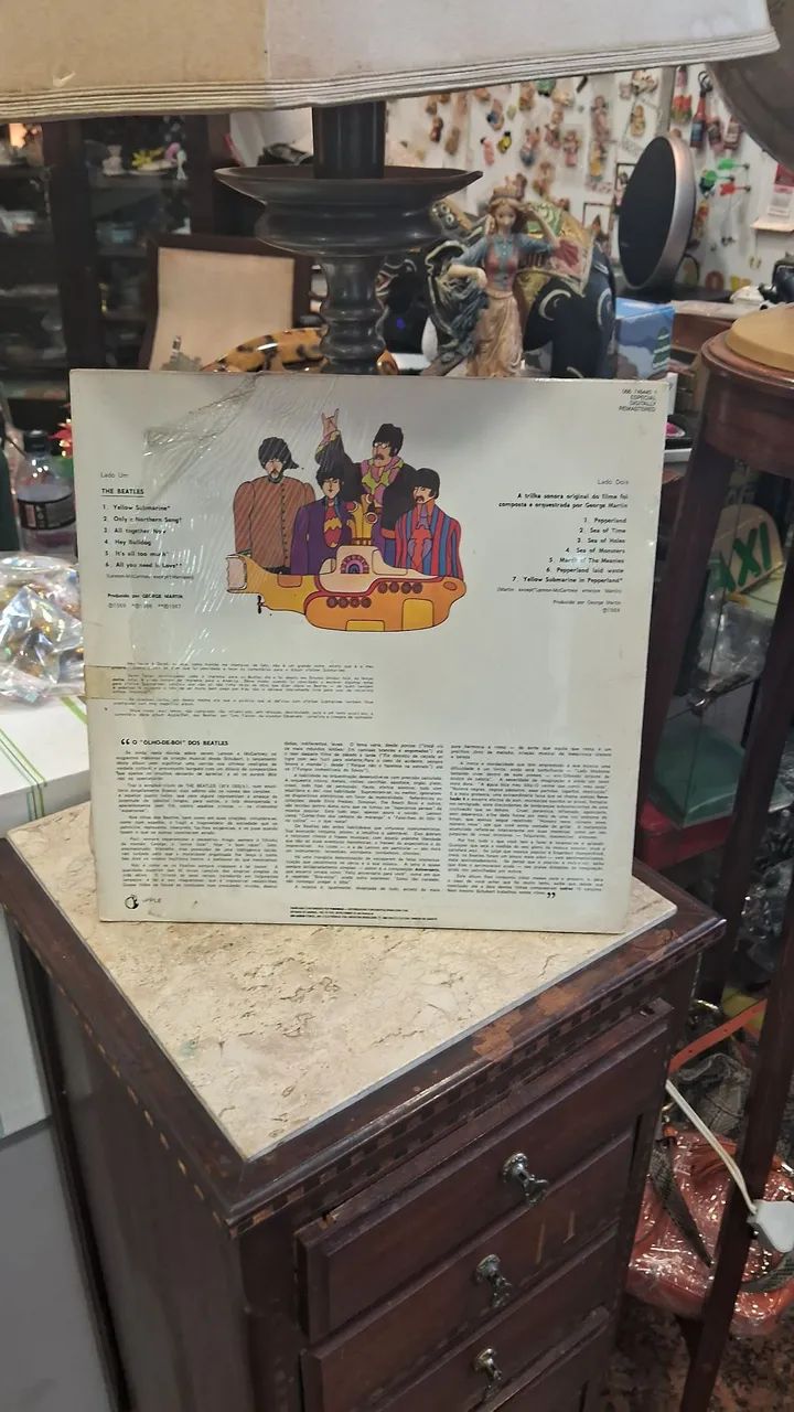 vinil Yellow Submarine dos Beatles, - Foto 2