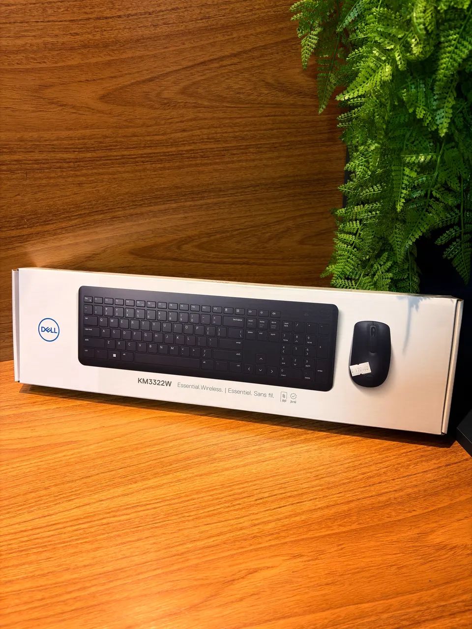 Kit teclado e mouse sem fio Dell NOVO 
