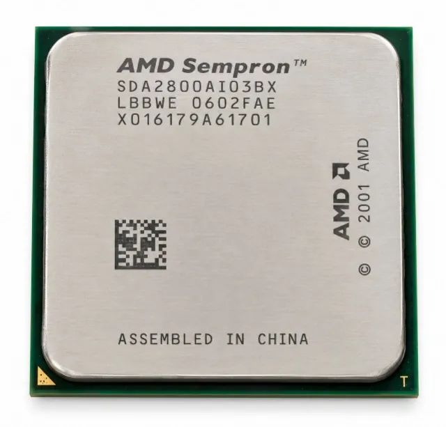 Processador AMD Sempron 2800+ 1.6GHz Socket 754 SDA2800AIO3BX Ideal para PC Retrô - Foto 2