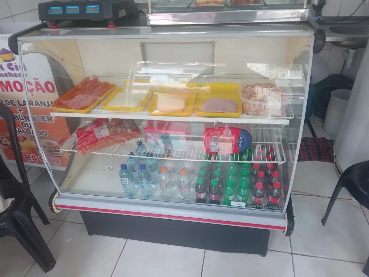 Balcão refrigerado 2500$ - Foto 3