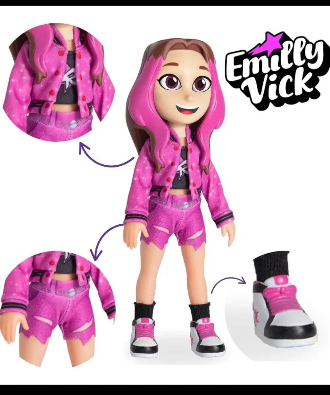 BONECA EMILLY VICK. SEMINOVA.