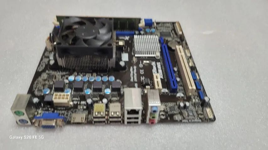 Placa mae Amd AM1+ processador a8 video integrado - Foto 4