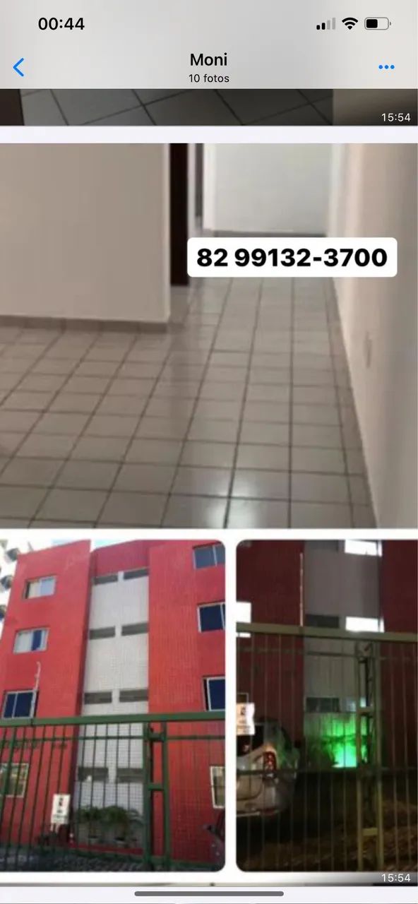 Alugo apt ponta verde 2.500reais com tudo incluso 2 quartos cel * - Foto 8