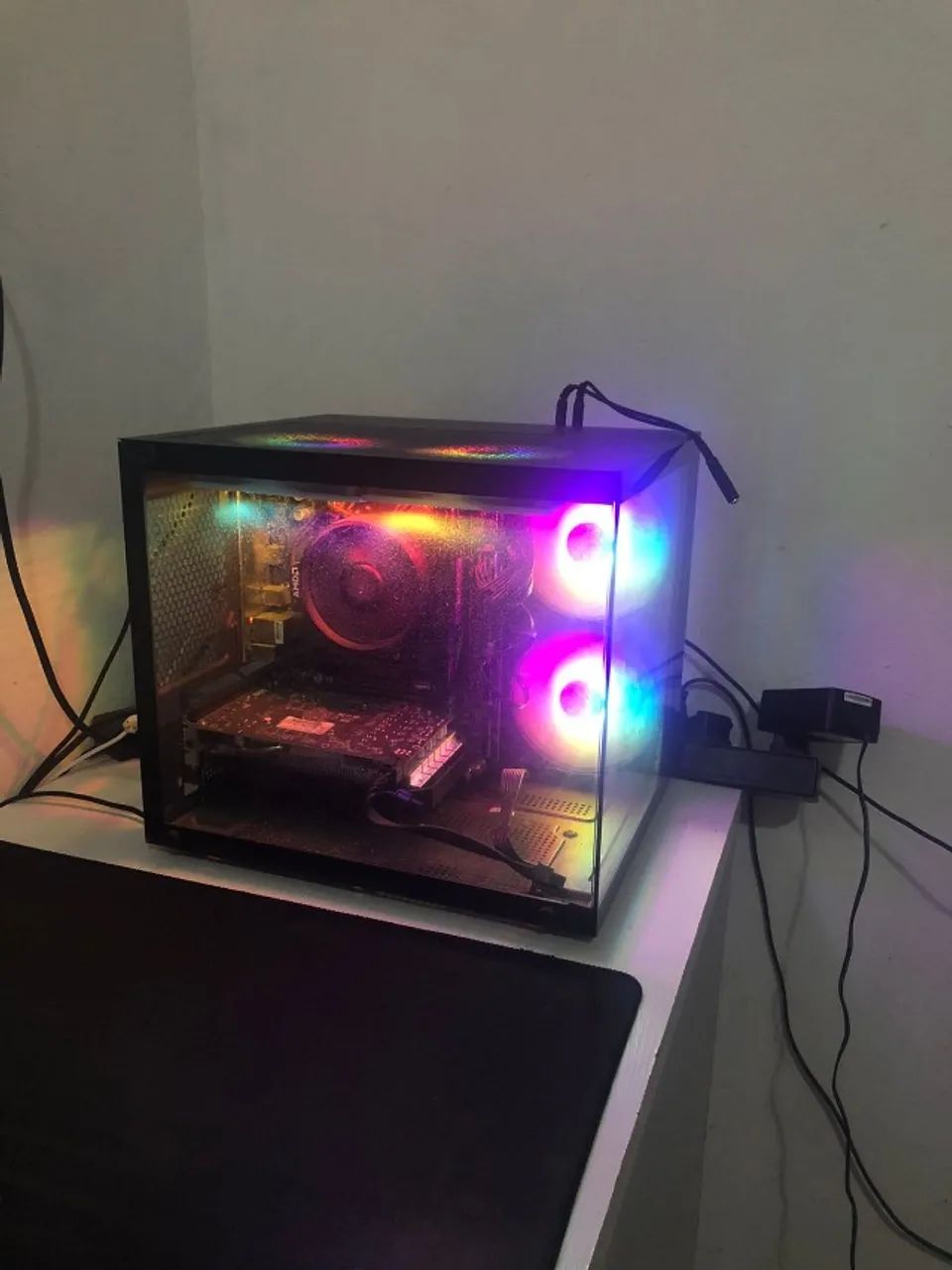 pc gamer ryzen 5500 rx 580 8gb - Foto 3