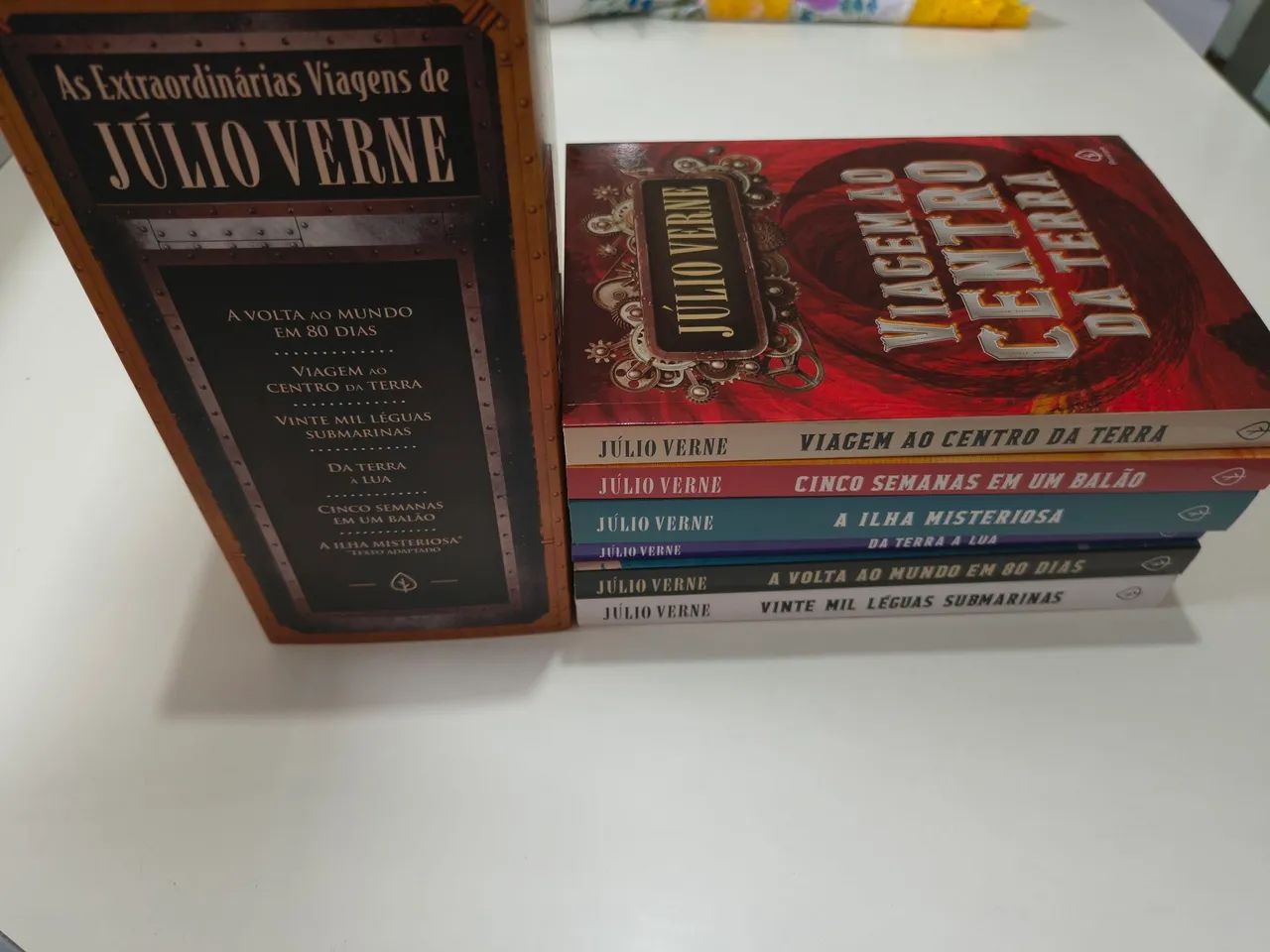 Julio Verne box + Santo Guerreiro 1 e 2 - Foto 2