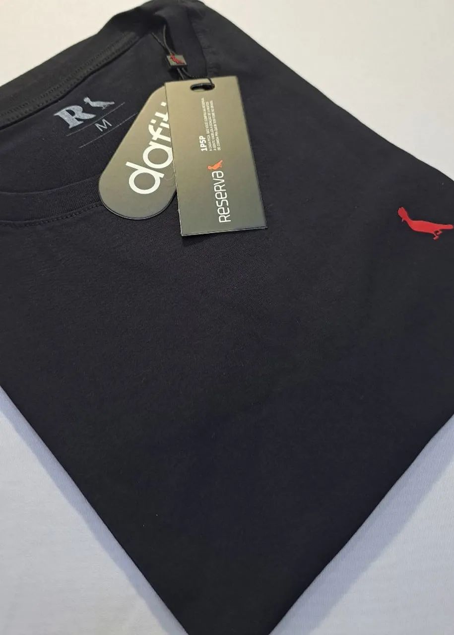 Camiseta Reserva Preta M - Foto 5