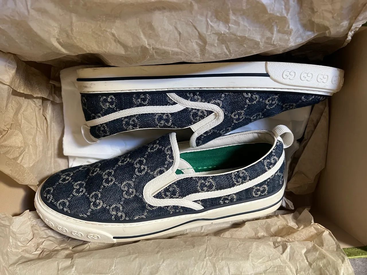 Tênis Slip on Gucci 1977 39BR - Foto 3