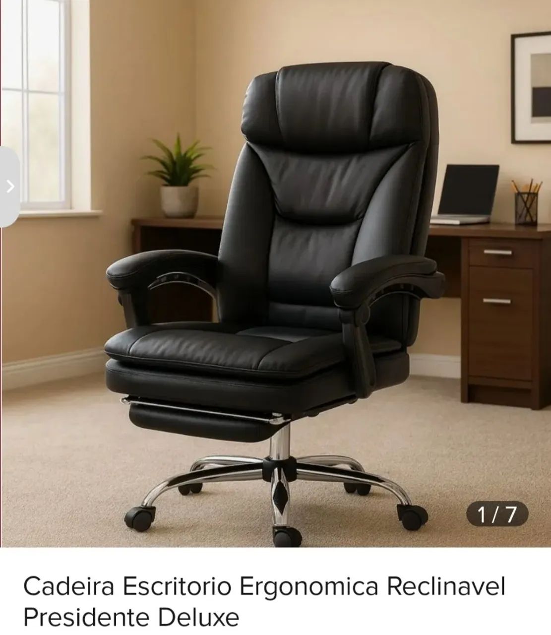 Cadeira de Escritório Ergonomica 