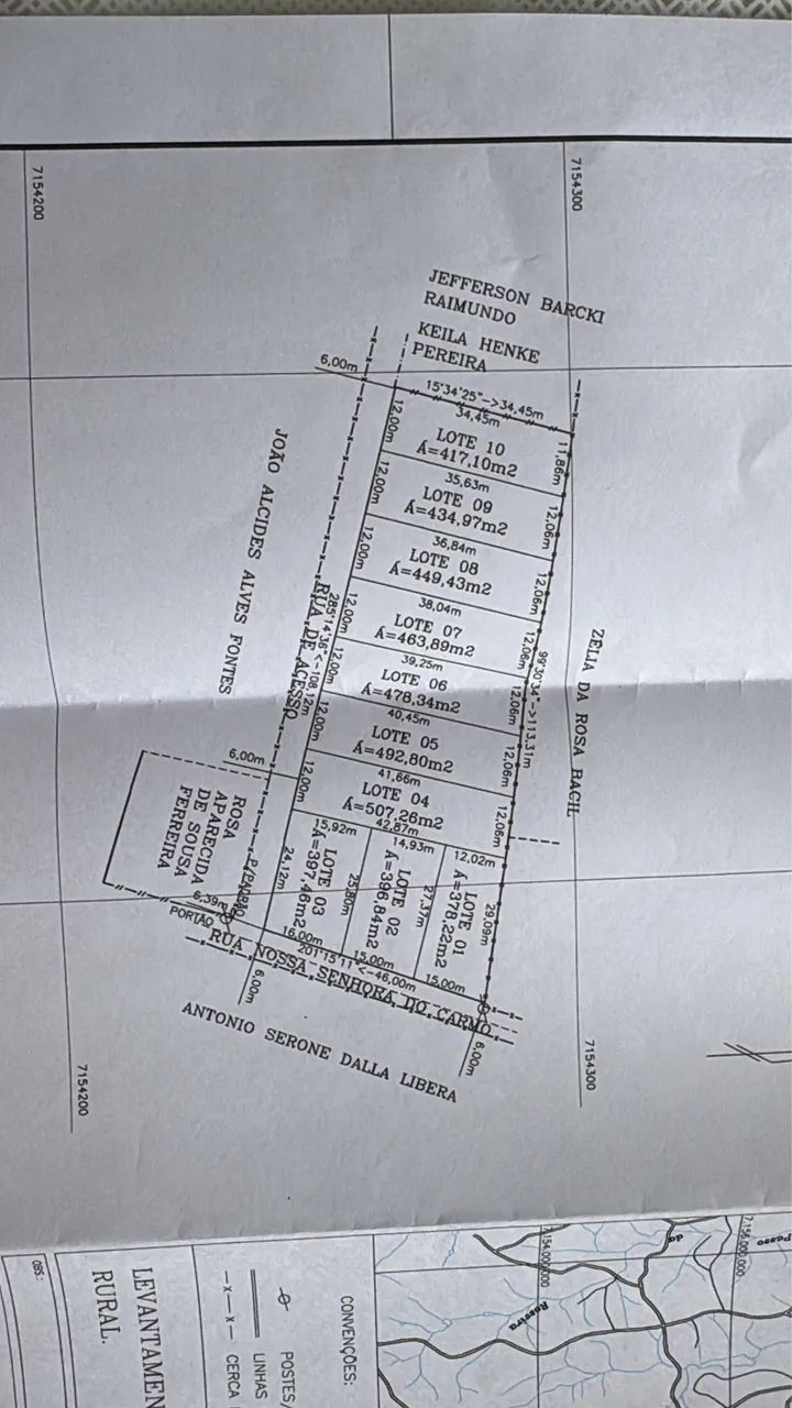 Vende-se lotes 420 m2 a 500 m2  - Foto 5