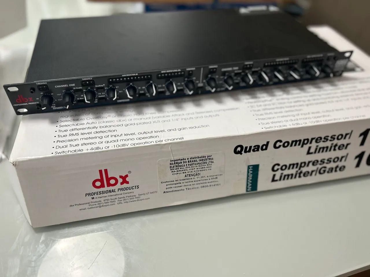 DBX 1066 Compressor Limiter Gate Dual Channel | Estado de Novo na
