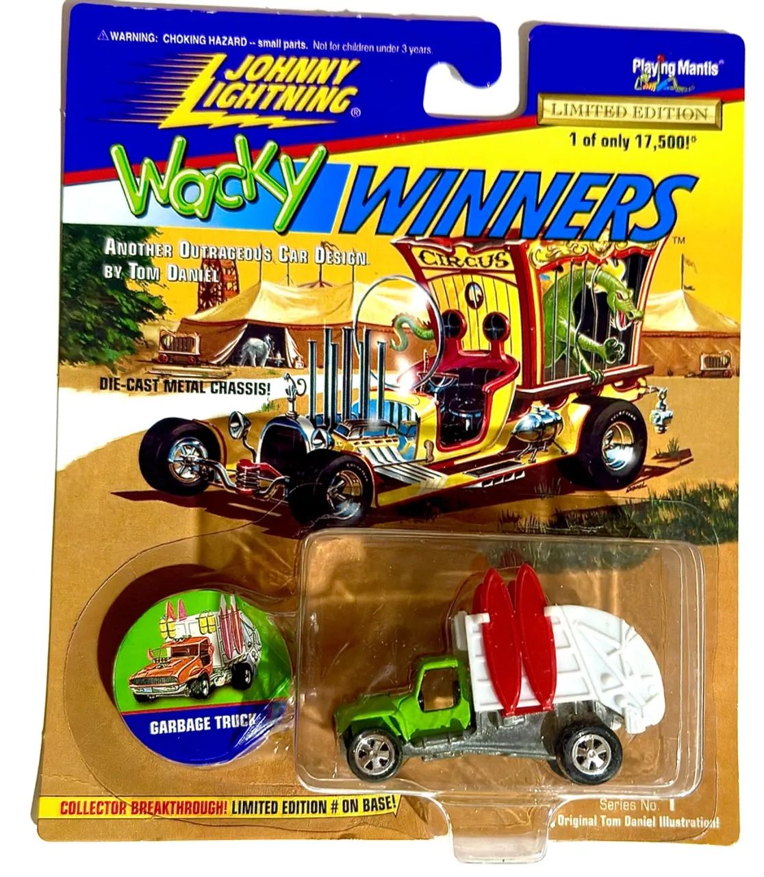 Johnny Lightning Wacky Winners Garbage Truck