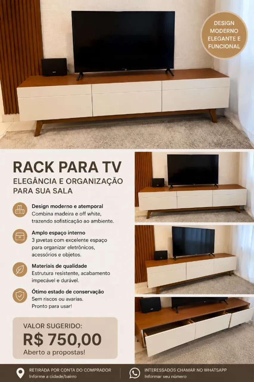 Rack para TV 