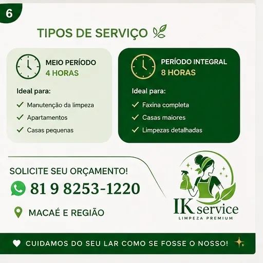 IK Service Limpeza Premium 