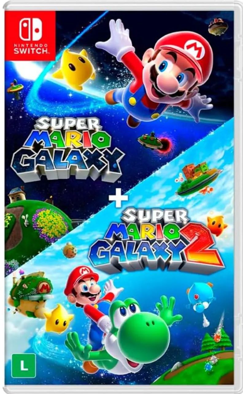 Super Mario Galaxy 1 + 2 Nintendo Switch 