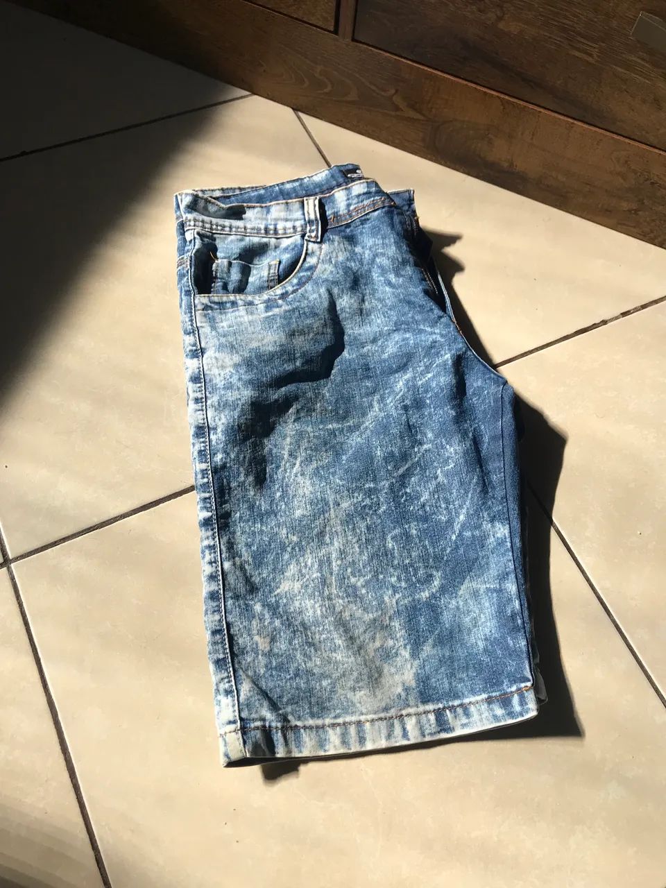 Bermuda jeans masculina  - Foto 5