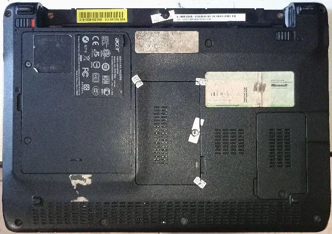 Carcaça completa Acer Aspire One KAV60 - Foto 2