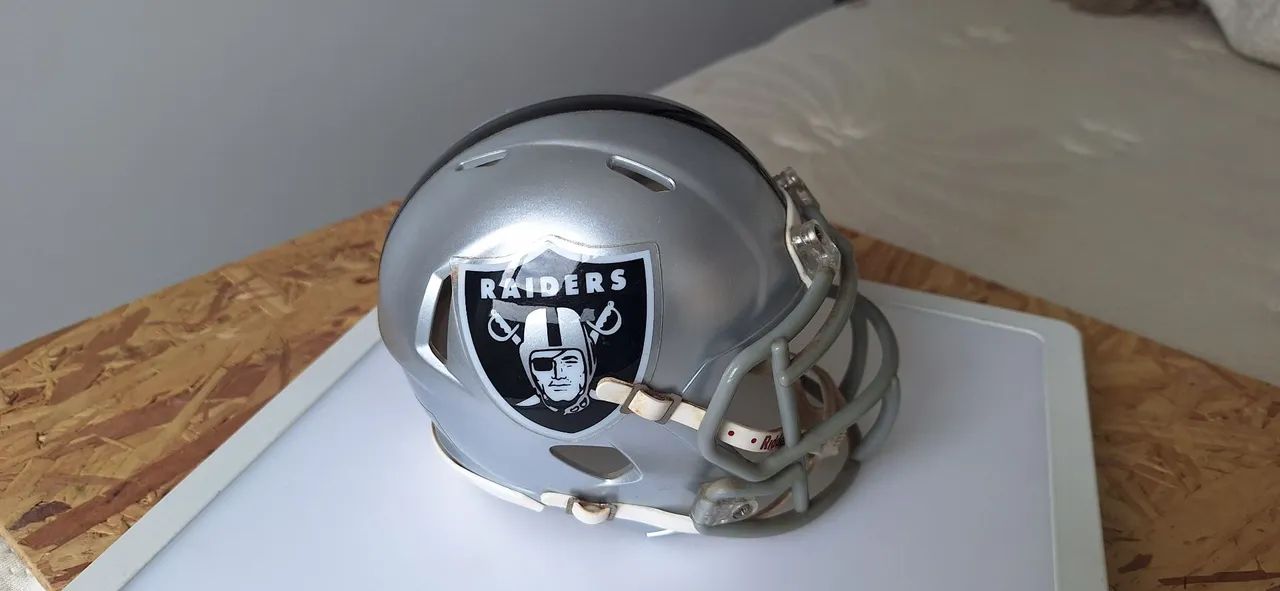 Mini capacete NFL Raiders  - Foto 3
