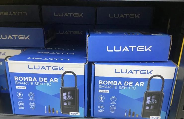 Bomba de Ar Portátil Luatek LKD-213 de 60W C/ Visor Digital - Foto 2