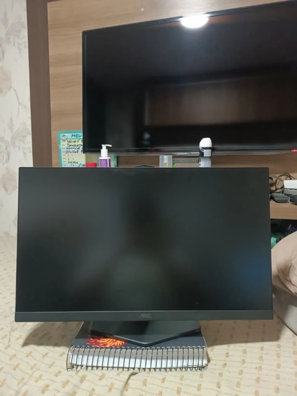 Monitor Gamer AOC 24G4 24" IPS 180Hz 0.5ms - Pouquíssimo Uso  - Foto 2